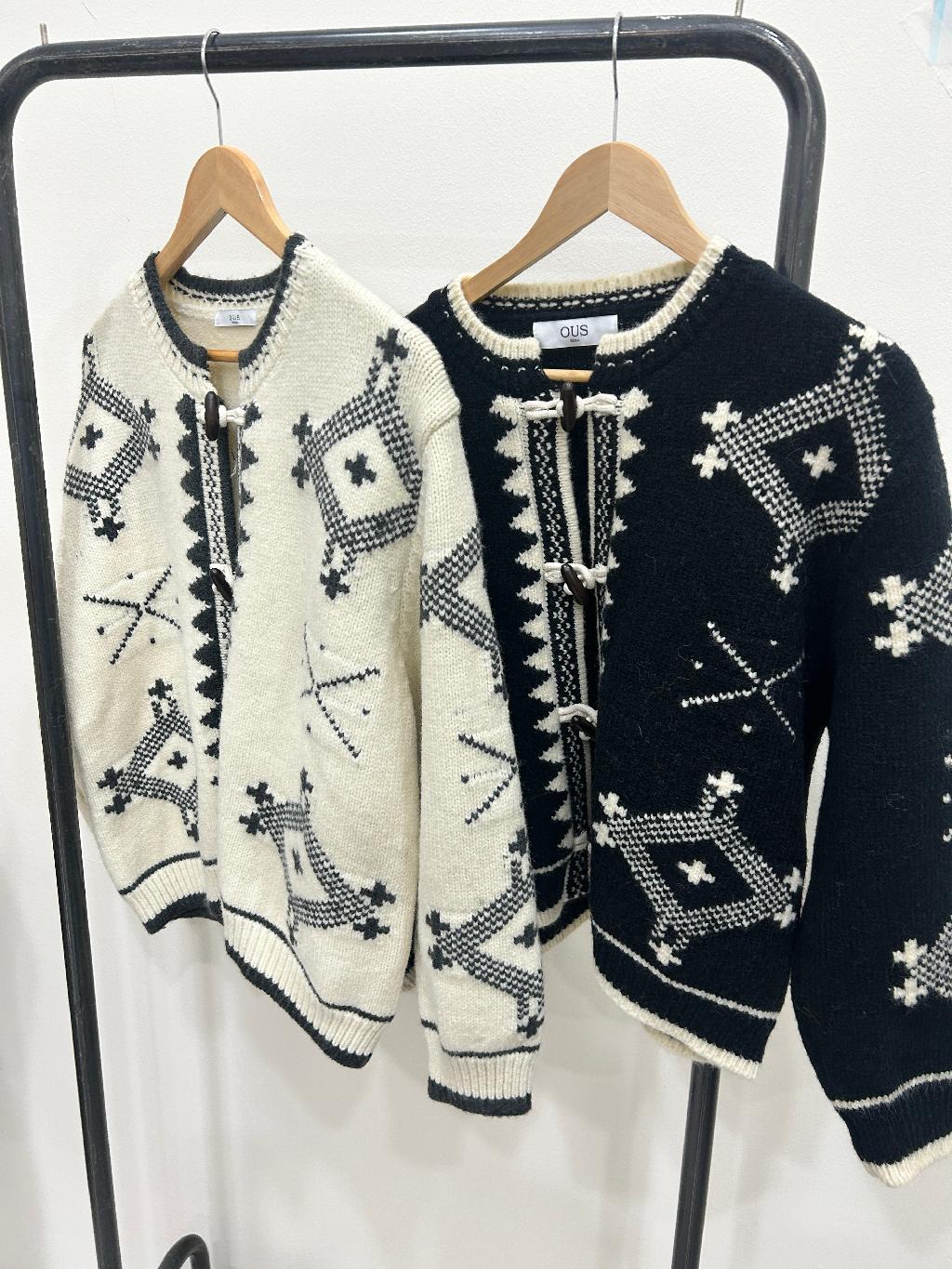 인디안니트가디건